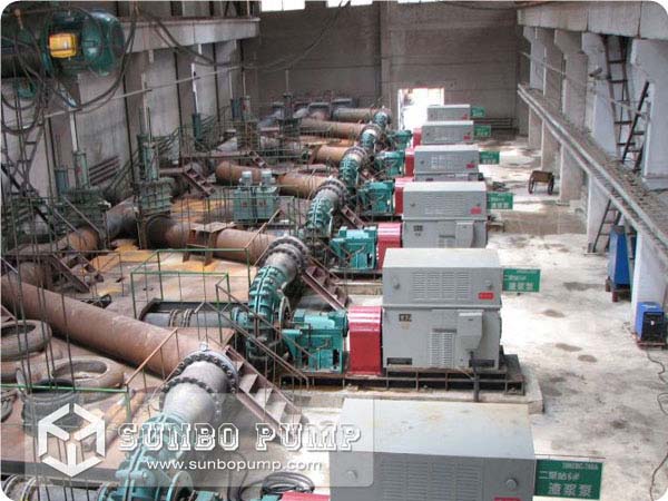 ZGB Slurry Pump in Gold Mining Minerals Handling